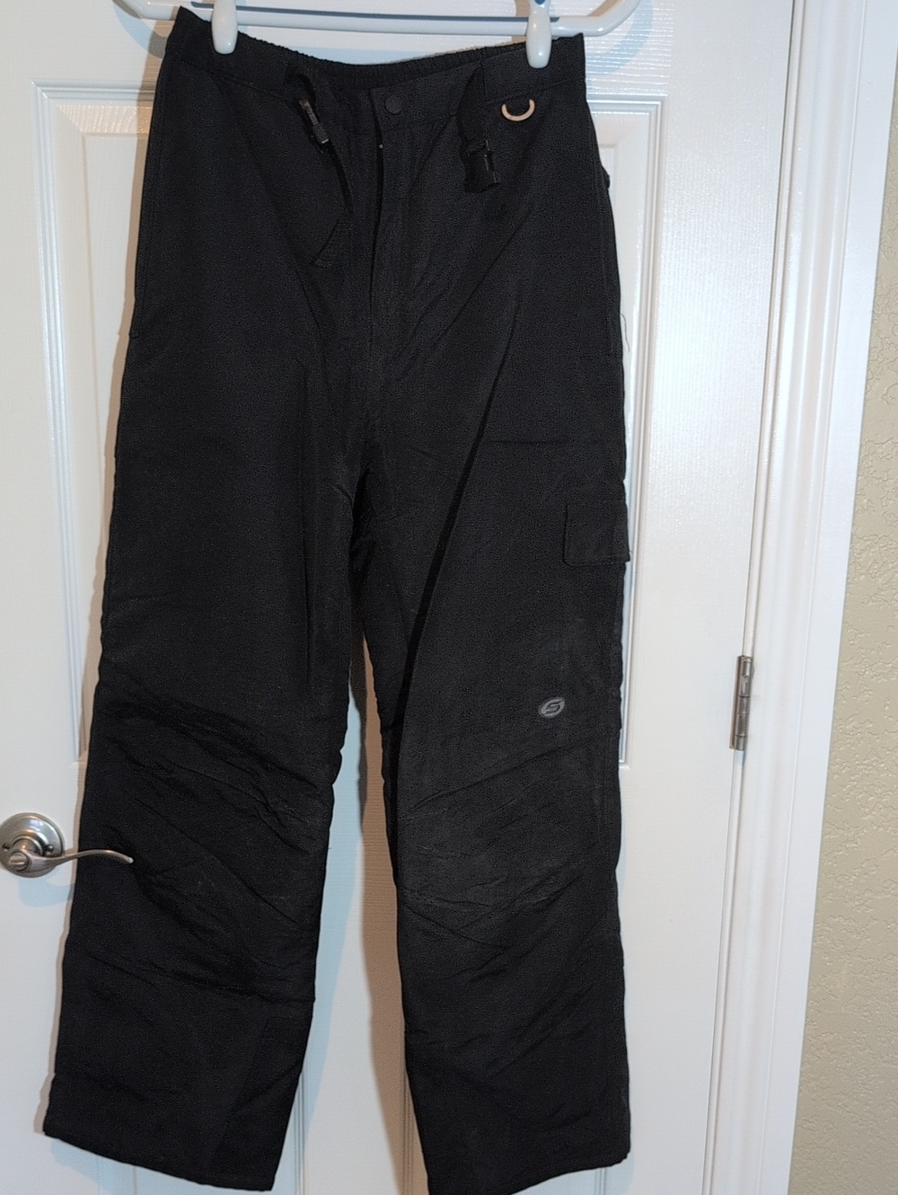 Boys's Black Ski Pants